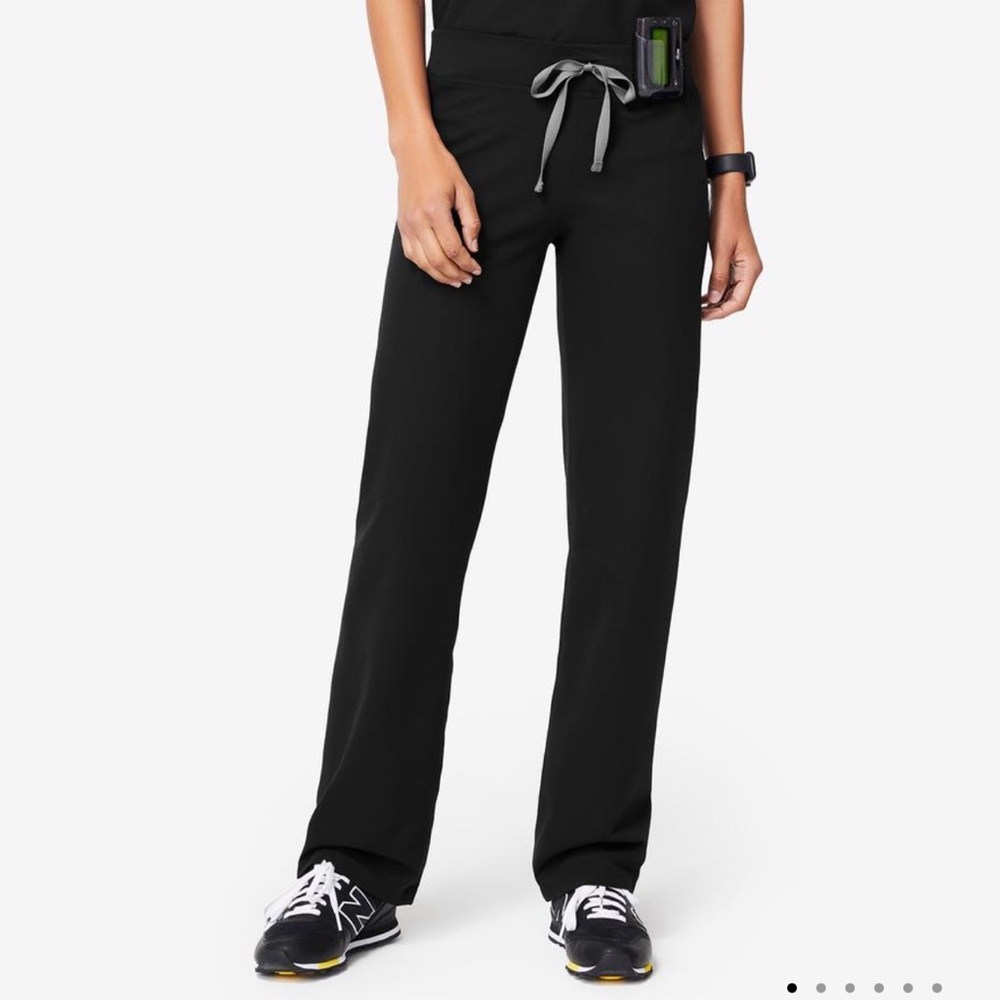 FIGS - Livingston Scrub Bottom - Black - Small